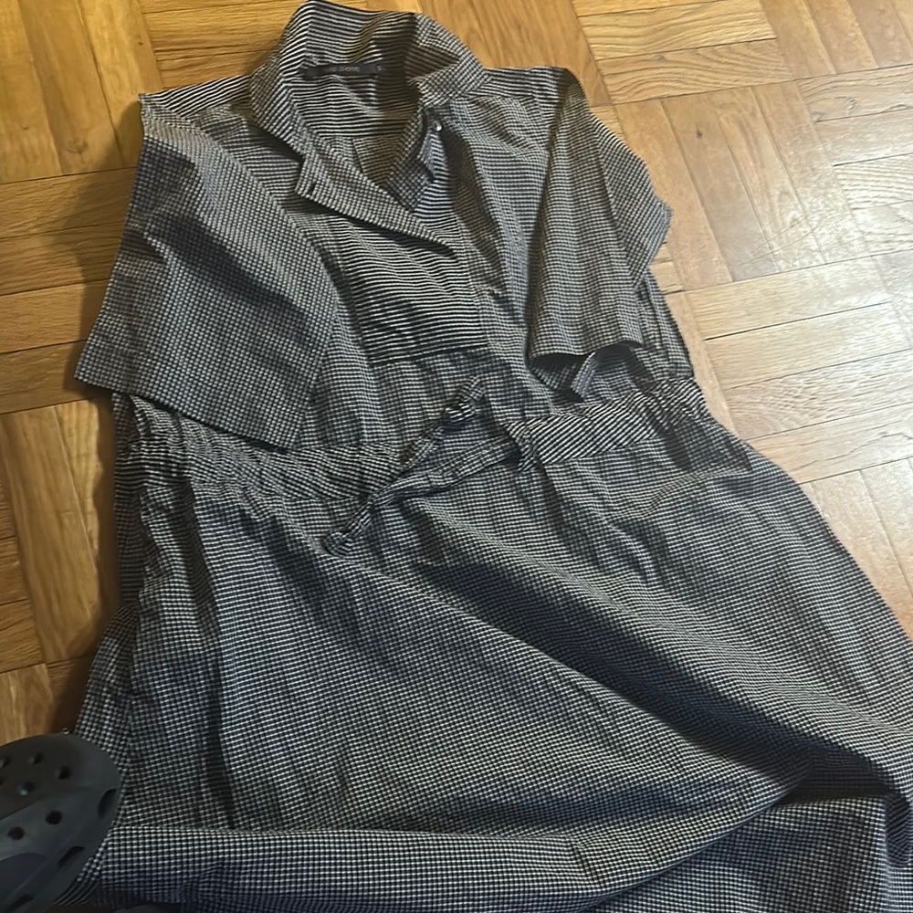 Sofie D'Hoore Cotton Poplin Dijou Shirt Dress size 34 but is oversized - Picture 2 of 4
